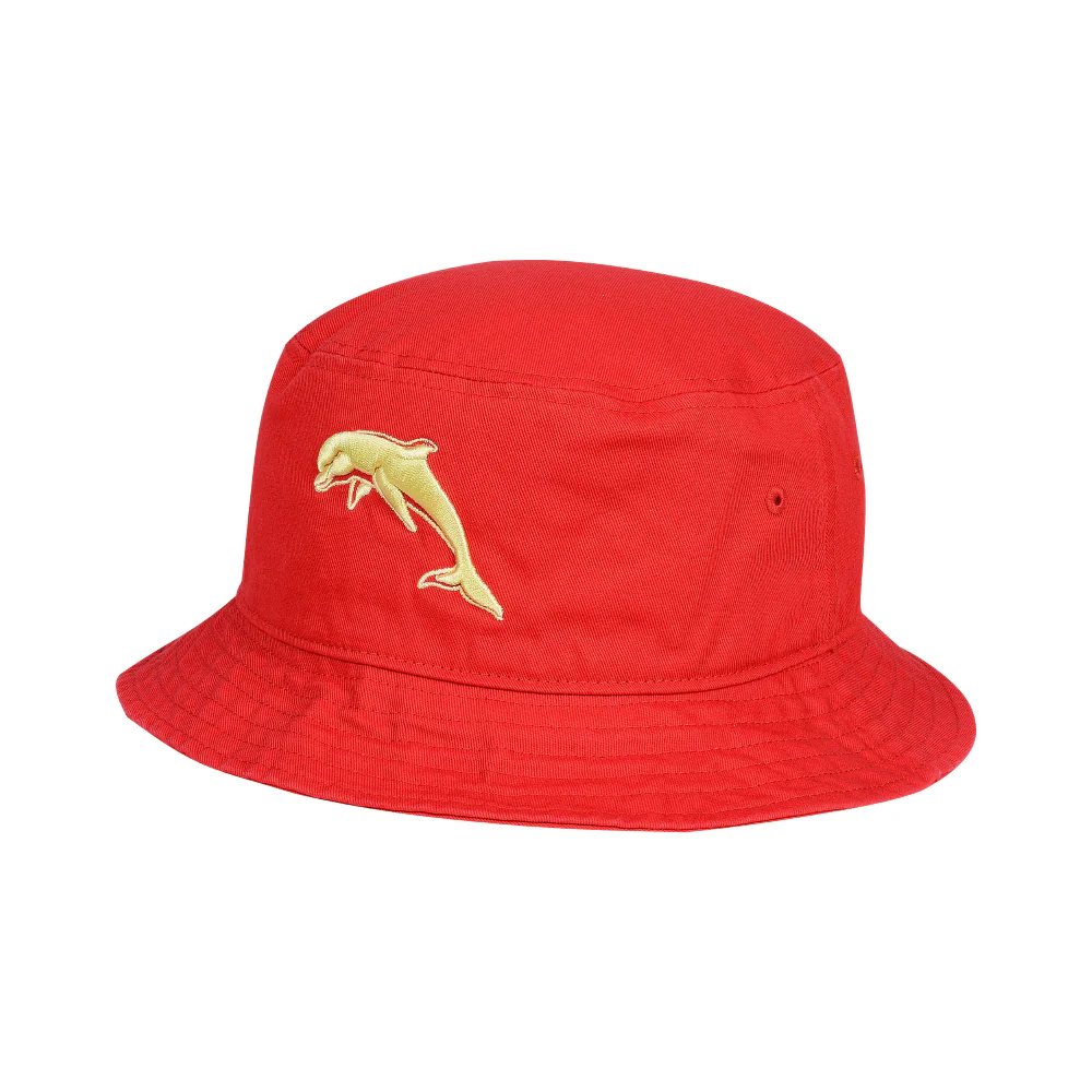NRL Bucket Hat - Dolphins - Adult - One Size