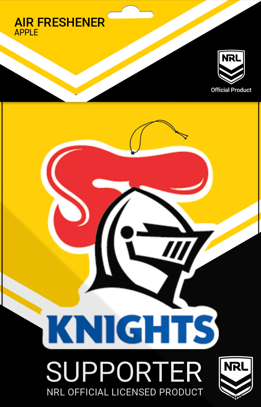 NRL Car Air Freshener - Newcastle Knights - Rugby League - Image 2
