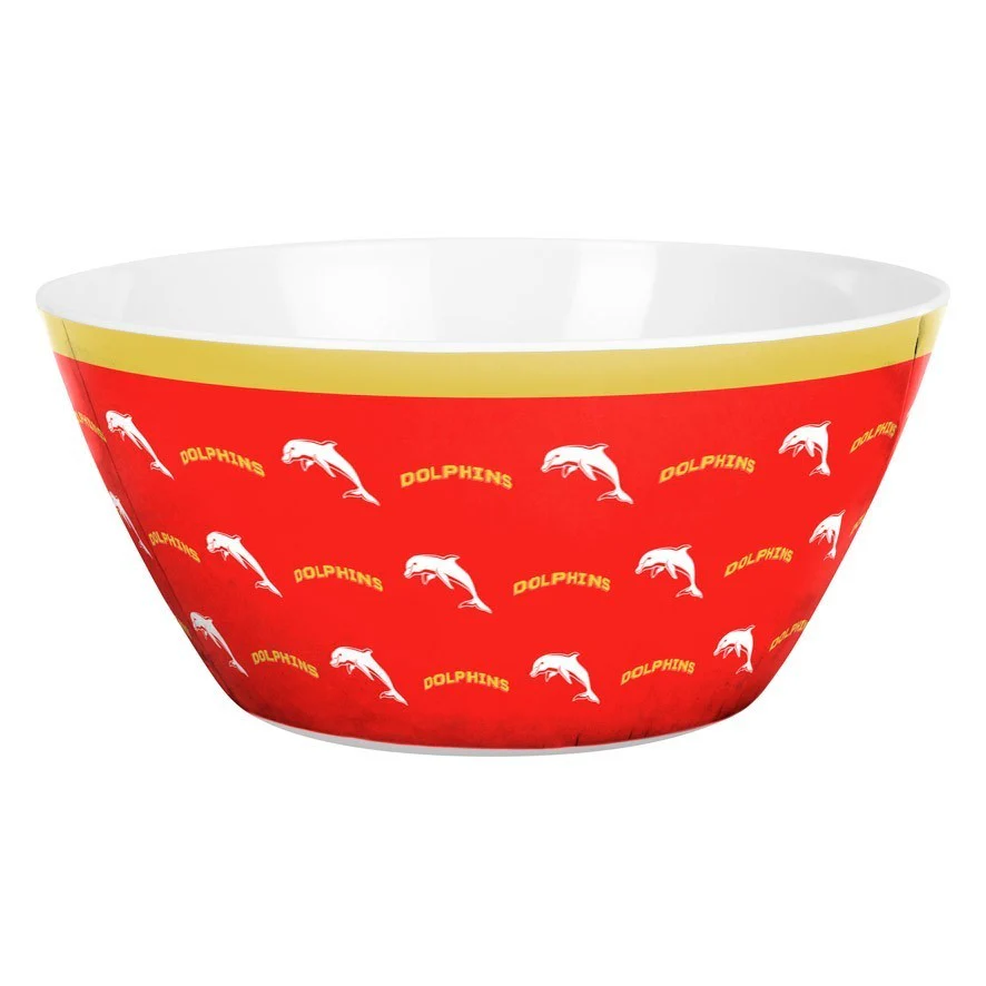 NRL Chip Bowl - Dolphins - Melamine - 3.2L