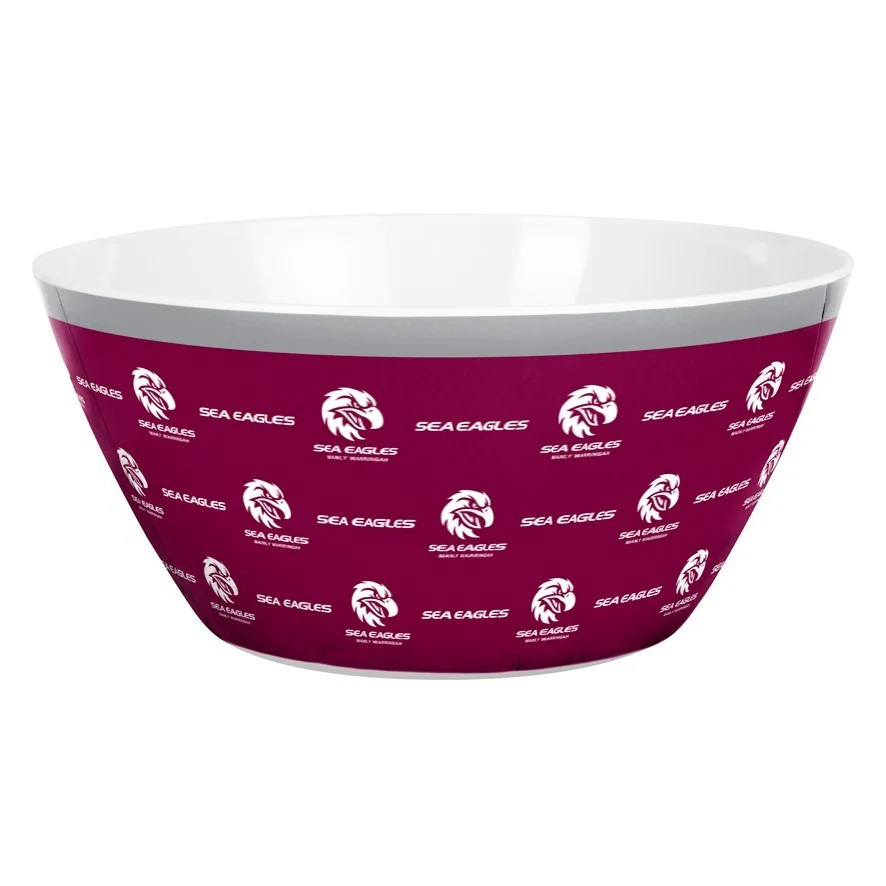NRL Chip Bowl - Manly Sea Eagles - Melamine - 3.2L - Image 2