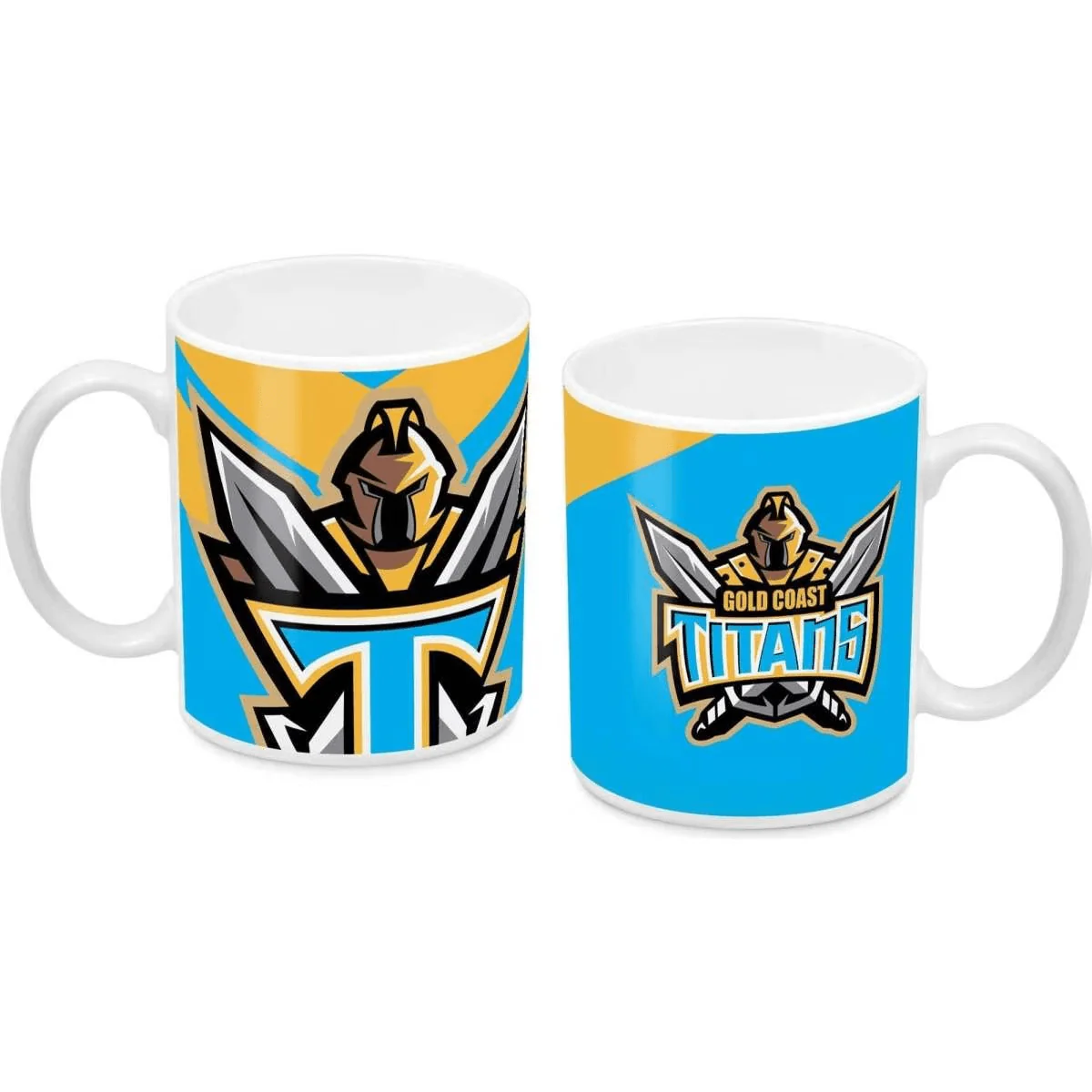 NRL Coffee Mug - Gold Coast Titans - Drinking Cup - Gift Box - OLD Logo - Image 2