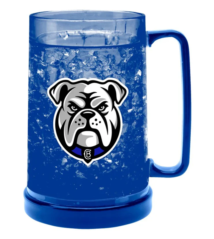 NRL Colour Freeze Mug - Canterbury Bulldogs - 500ML - Gel Freeze Drinking Cup