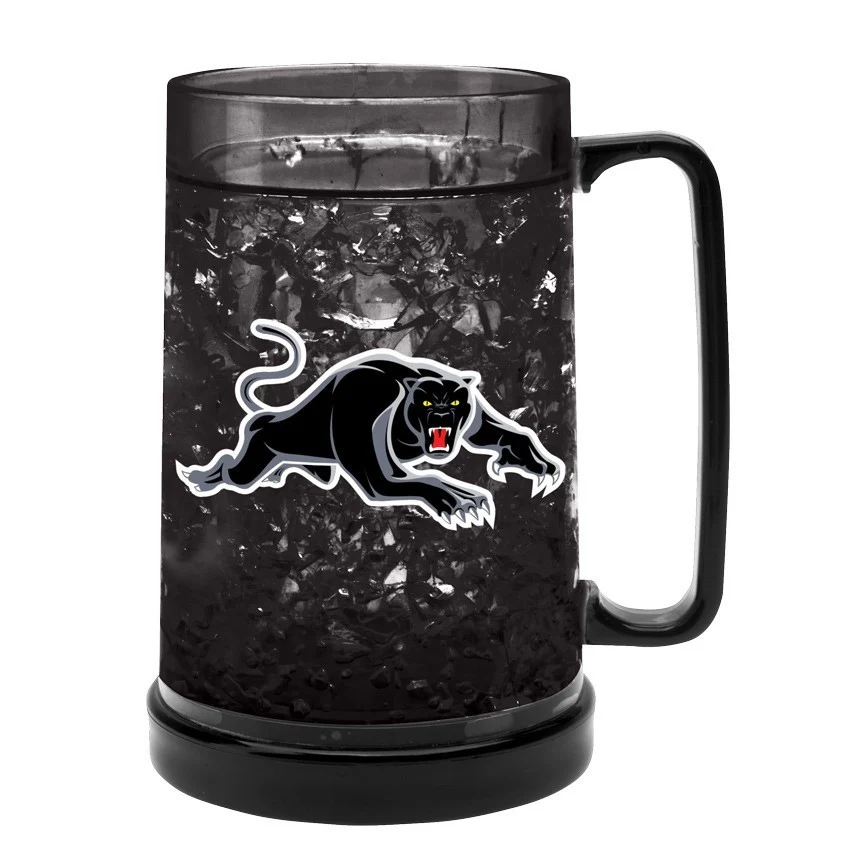 NRL Colour Freeze Mug - Penrith Panthers - 500ML - Gel Freeze Drink
