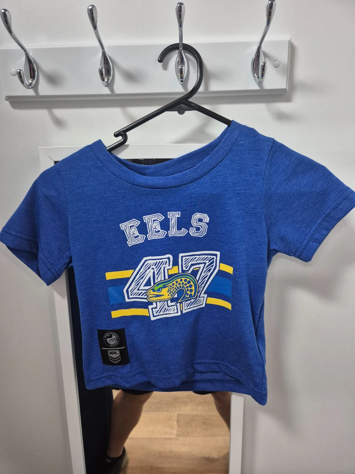 NRL Cotton Tee Shirt - Parramatta Eels - Infant Toddler - T-Shirt