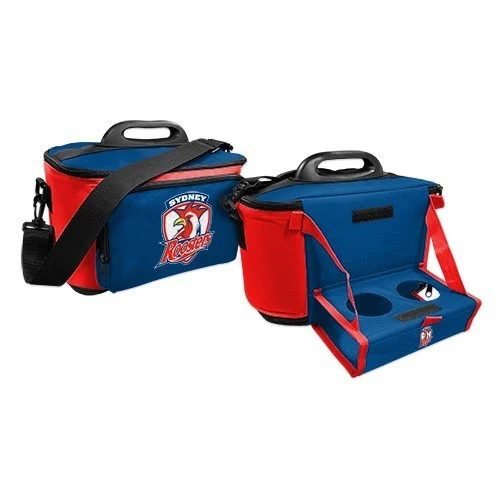 NRL Drink Cooler Bag With Tray - Sydney Roosters - Team Logo - Image 2
