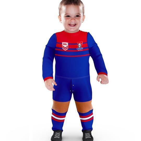 NRL Footy Suit Body Suit - Newcastle Knights - Baby Toddler Infant - Image 3