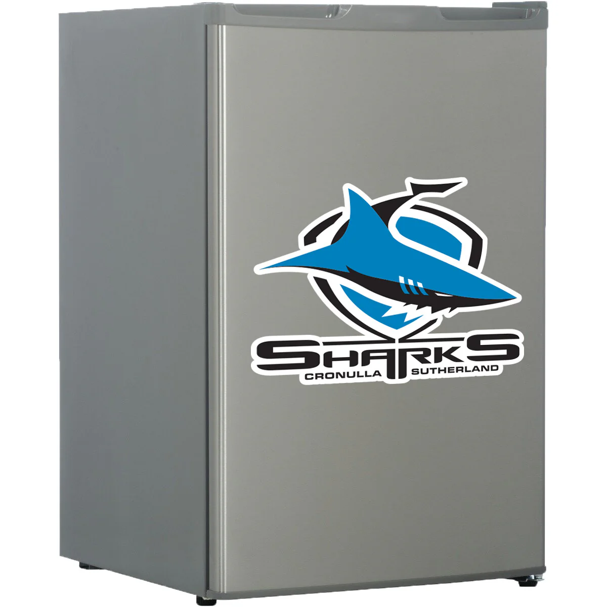 NRL Fridge Decal - Cronulla Sharks -Team Logo Sticker - 373x456mm - Image 2
