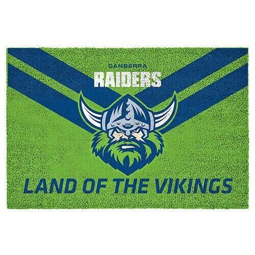 NRL Front Back Door Entry Floor Mat - Canberra Raiders - 61cm x 41cm - Image 2