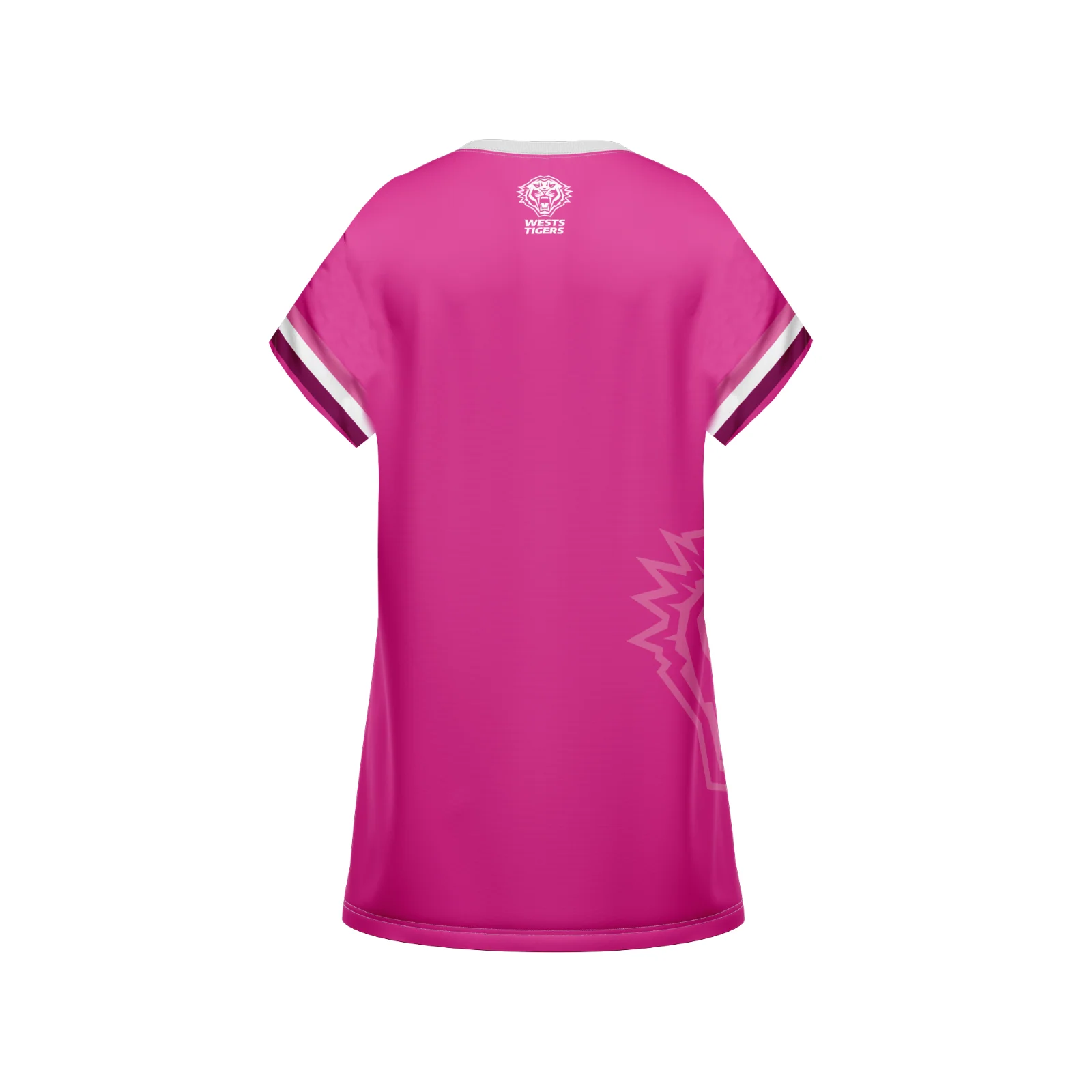 NRL 'Fuchsia Force' Dress - West Tigers - Girls - Toddler - Kid - Image 2