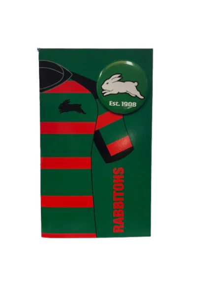 NRL Gift Card With Badge - South Sydney Rabbitohs - Gifts - Supporter - Image 2