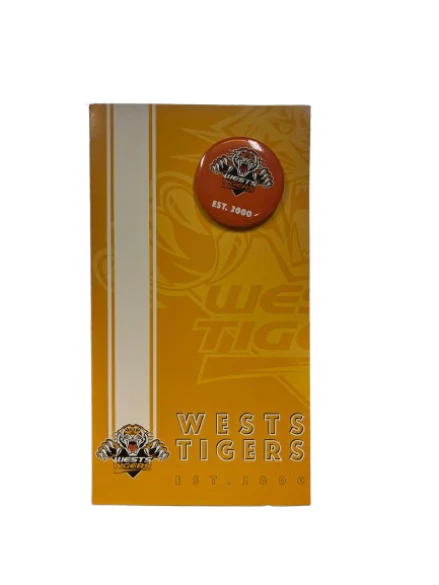 NRL Gift Card With Badge - West Tigers - Gifts - Stripe - Supporter - Image 2