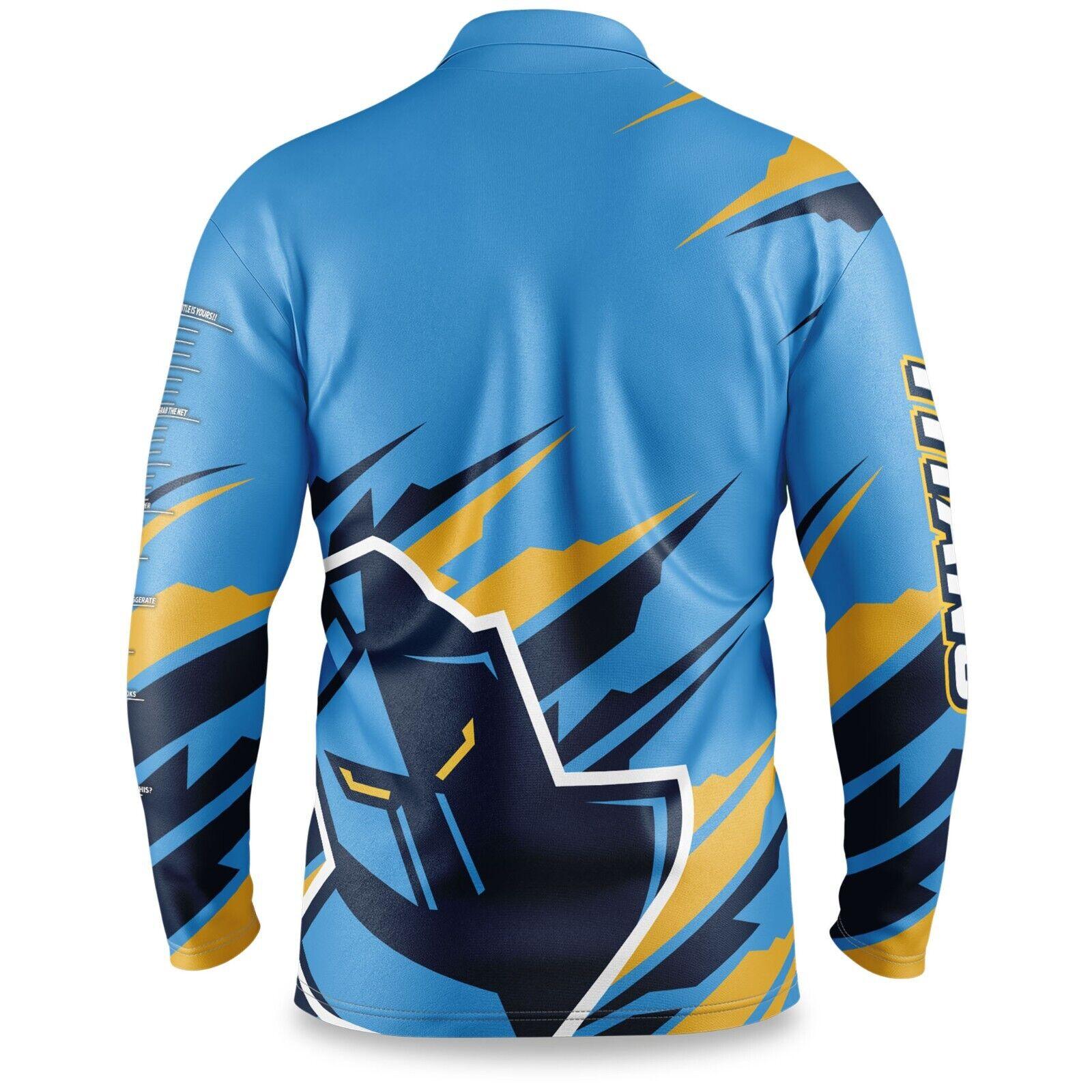 NRL 'Ignition' Fishing Shirt - Gold Coast Titans - Youth - Polo - Image 2
