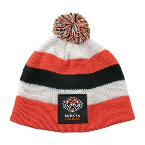 NRL Infant Beanie - West Tigers - Warm - Winter Hat - Kids - Toddler - Image 2
