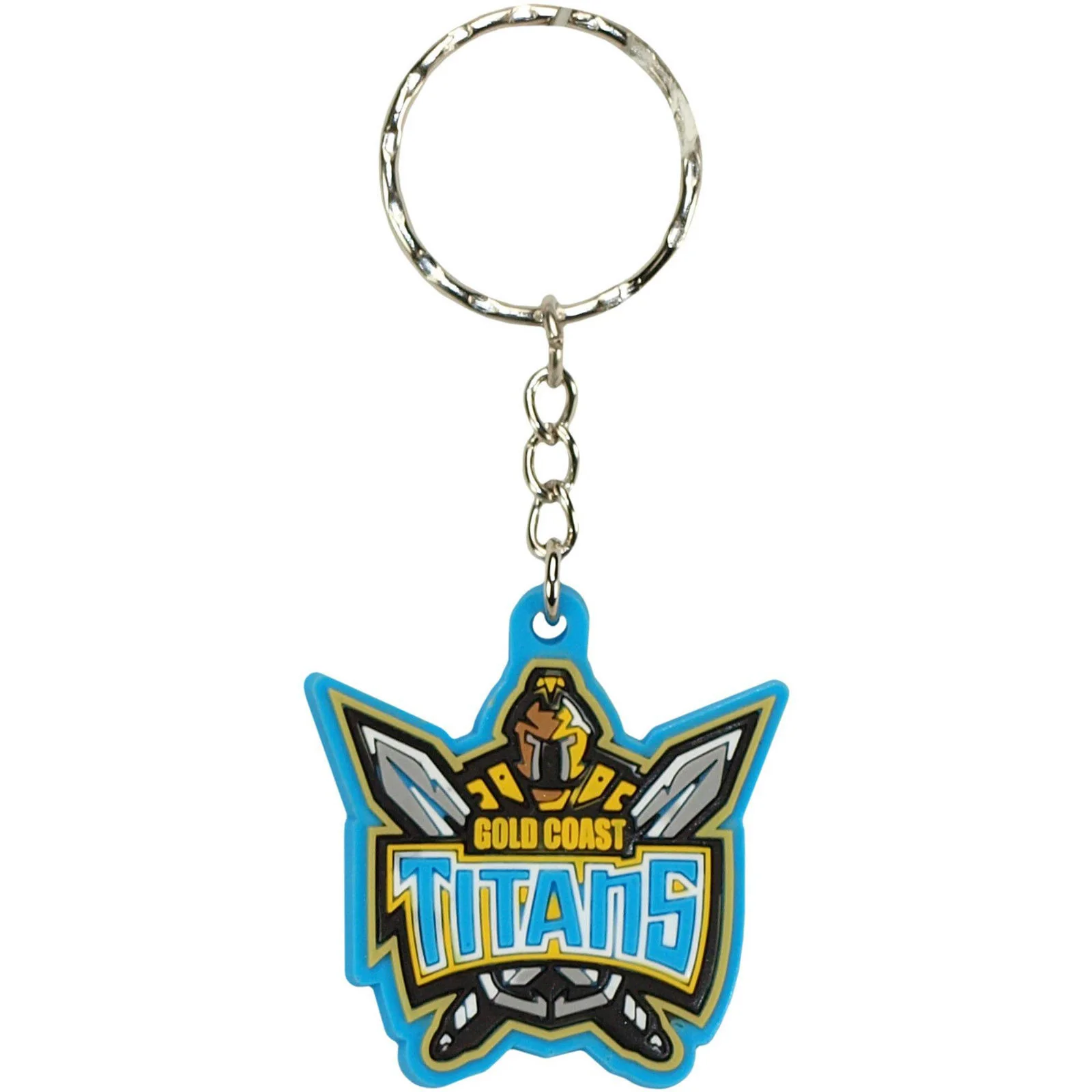 NRL Key Ring - Gold Coast Titans - Rubber Keyring - Rugby League - Image 2