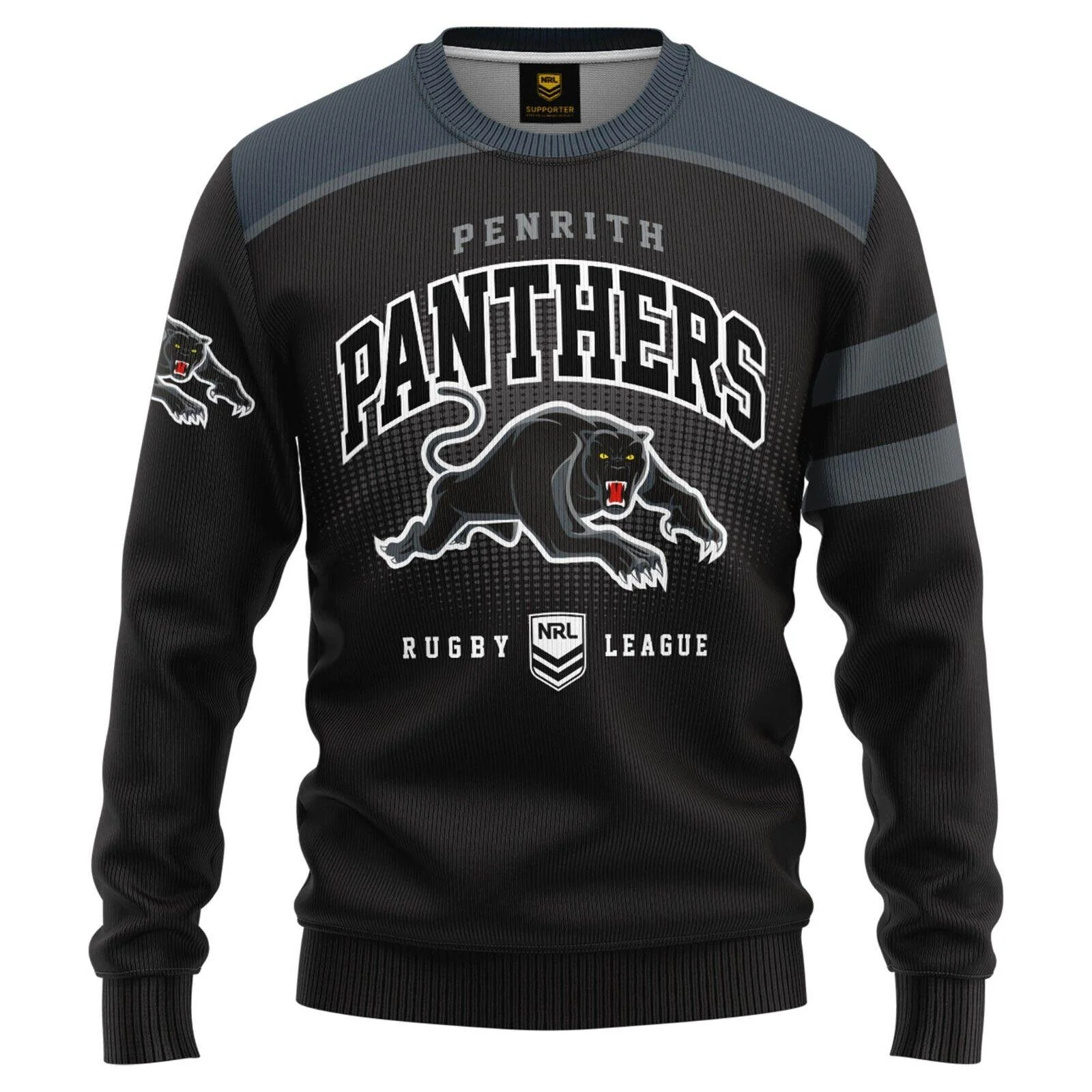 NRL Kids 40/20 Pullover - Penrith Panthers - Infant Baby - Light Jumper - Image 2