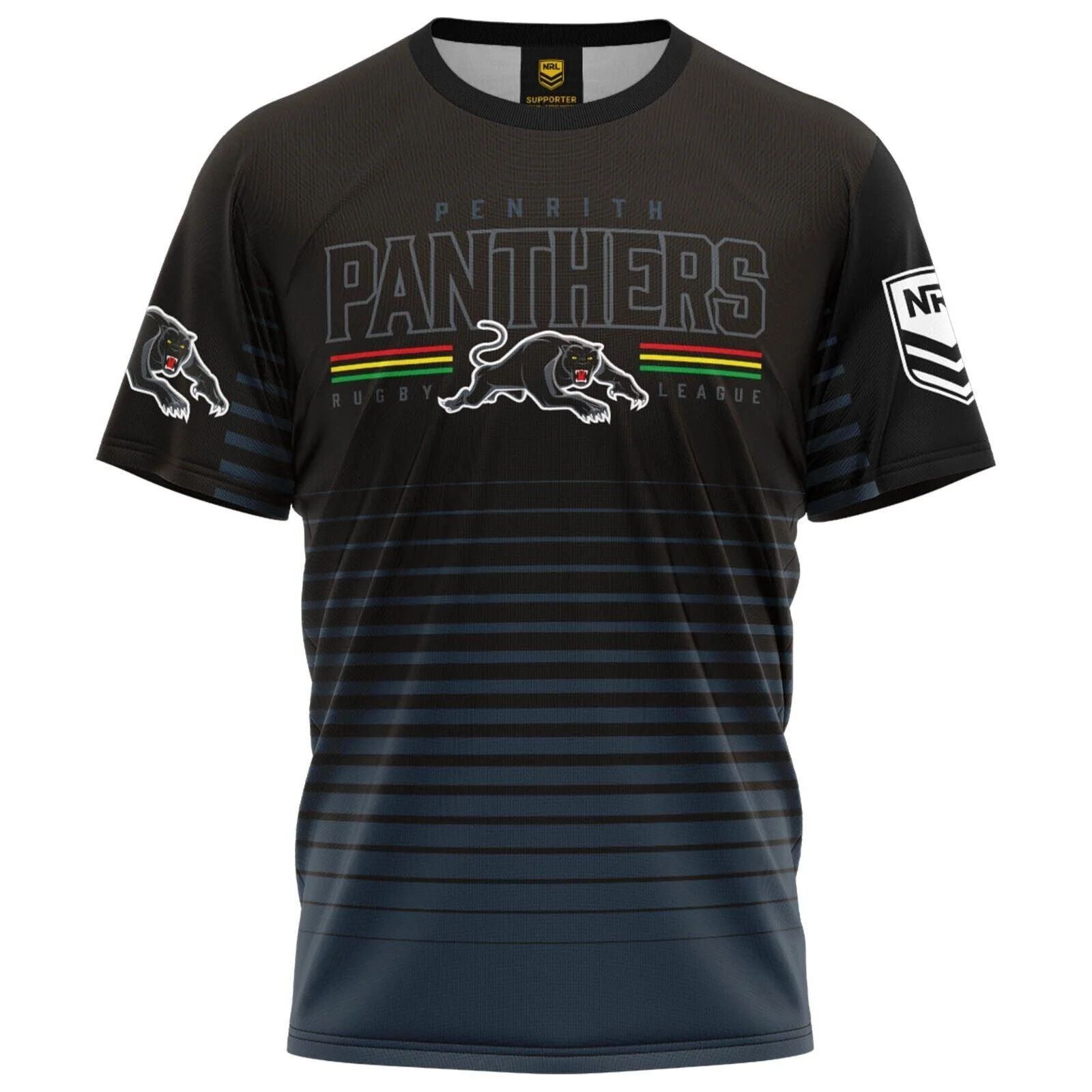 NRL Kids Game Time Tee Shirt - Penrith Panthers - Infant Baby Child T-Shirt - Image 2