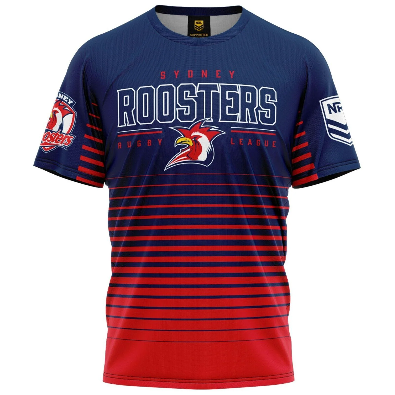 NRL Kids Game Time Tee Shirt - Sydney Roosters - Baby Child T-Shirt - Image 2