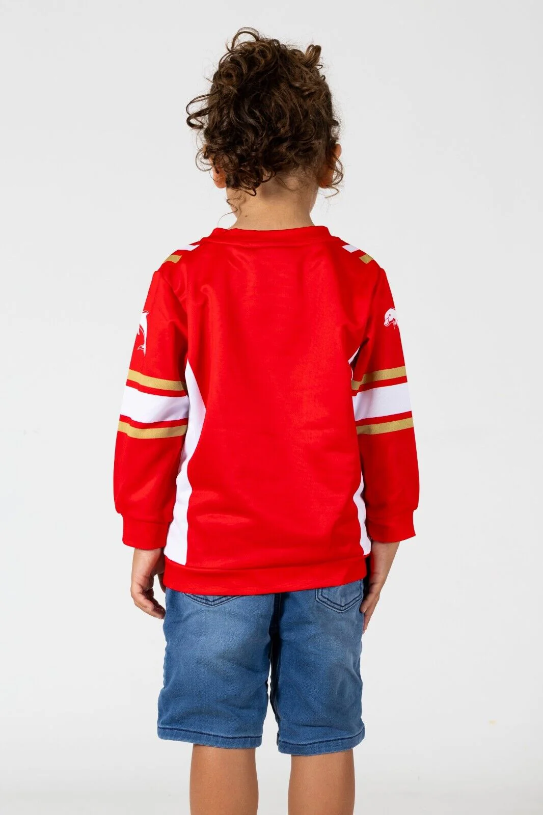 NRL Kids 'Quarterback' Pullover - Dolphins - Infant - Jumper - Image 2