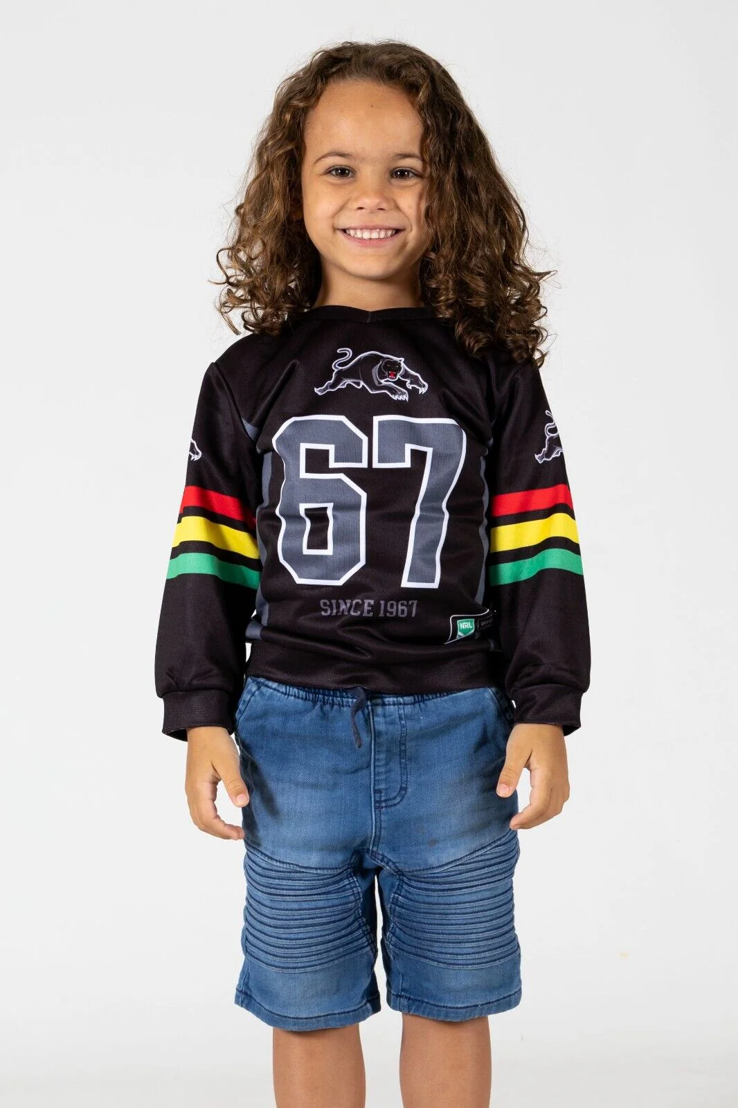 NRL Kids 'Quarterback' Pullover - Penrith Panthers - Infant - Jumper