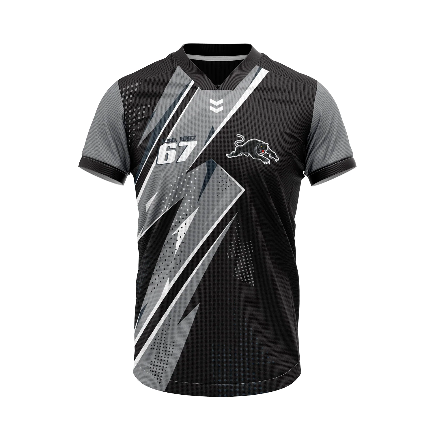 NRL Kids 'Thunderstruck' Tee Shirt - Penrith Panthers - Baby Child