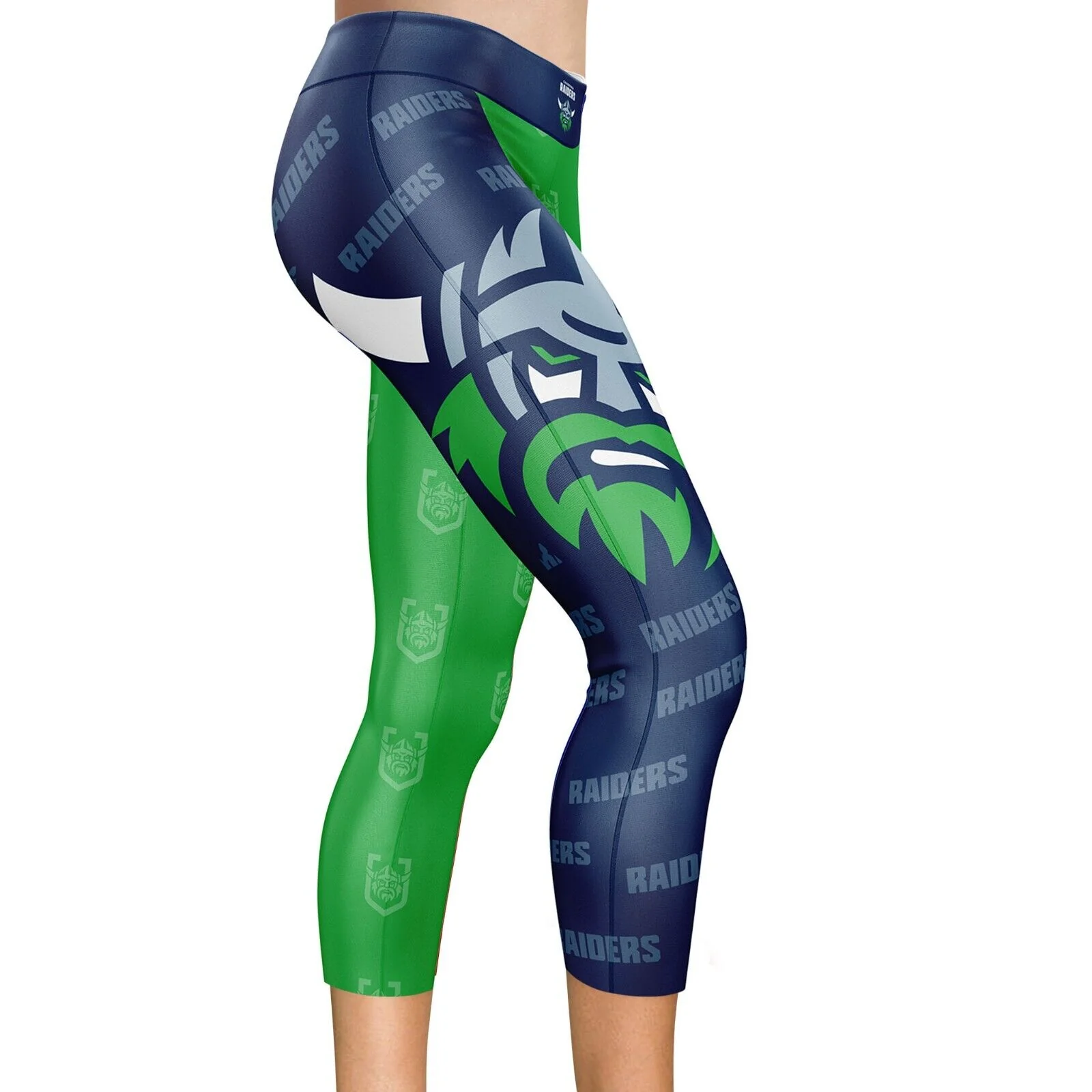 NRL Ladies 'Siren' Leggings - Canberra Raiders - Active Wear - New
