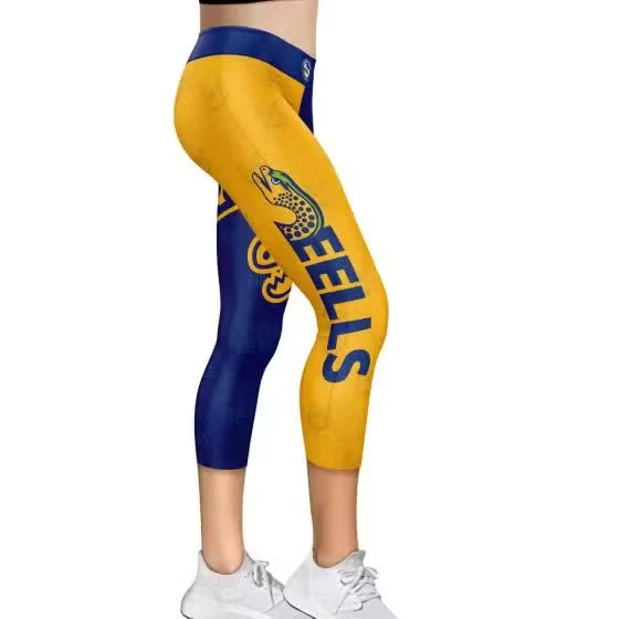 NRL Ladies 'Siren' Leggings - Parramatta Eels - Active Wear - Image 2