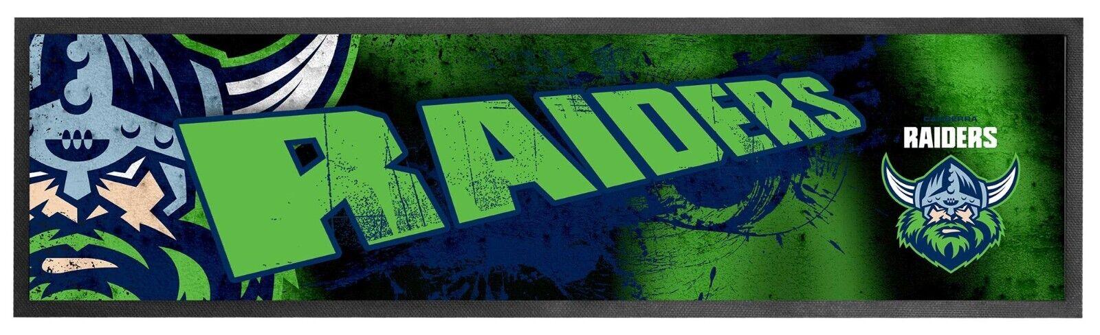 NRL Logo Bar Runner - Canberra Raiders - Bar Mat - 25cm x 90cm - Image 2