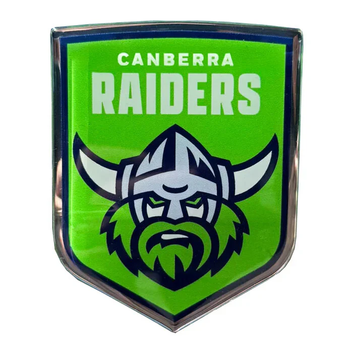 NRL Logo Emblem - Canberra Raiders - Supporter Car Badge