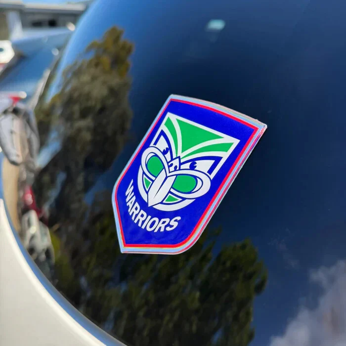 NRL Logo Emblem - New Zealand Warriors - Supporter Car Badge - Image 2