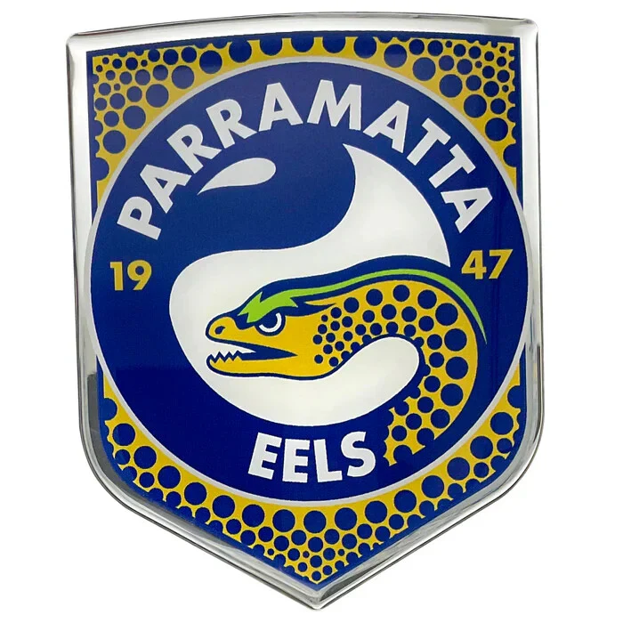 NRL Logo Emblem - Parramatta Eels - Supporter Car Badge