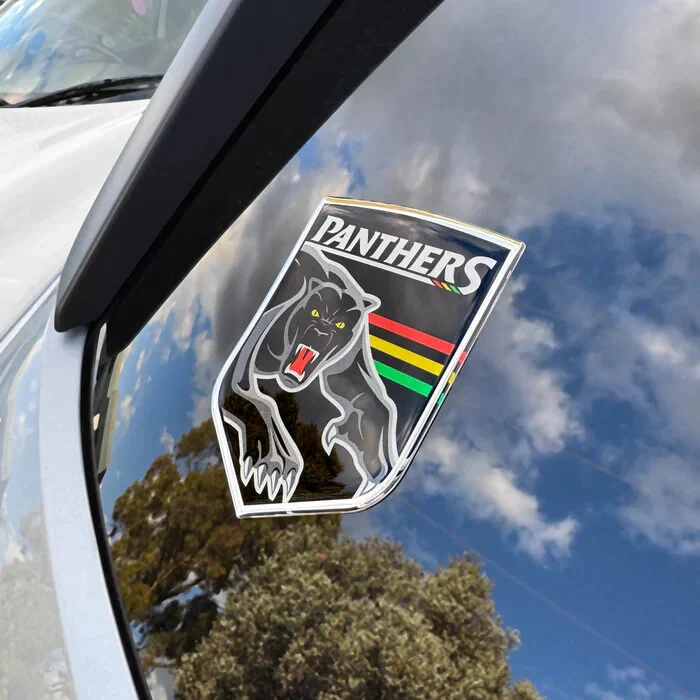 NRL Logo Emblem - Penrith Panthers - Supporter Car Badge - Image 2