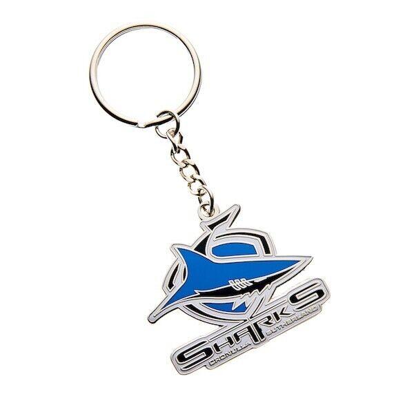 NRL Logo Metal Key Ring - Cronulla Sharks - Keyring - Rugby League - TROFE - Image 2