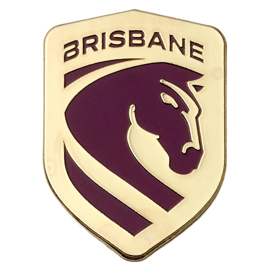NRL Logo Team Logo Pin - Brisbane Broncos - New Logo
