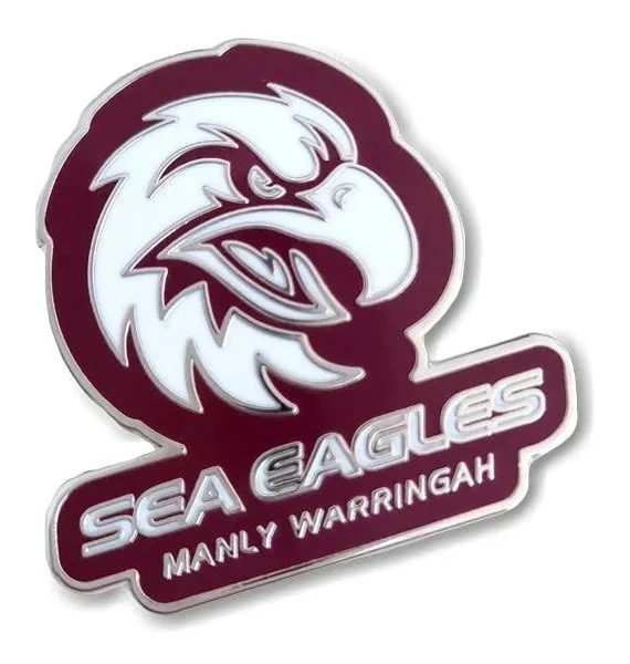 NRL Logo Team Logo Pin - Manly Sea Eagles - New Logo - Image 2