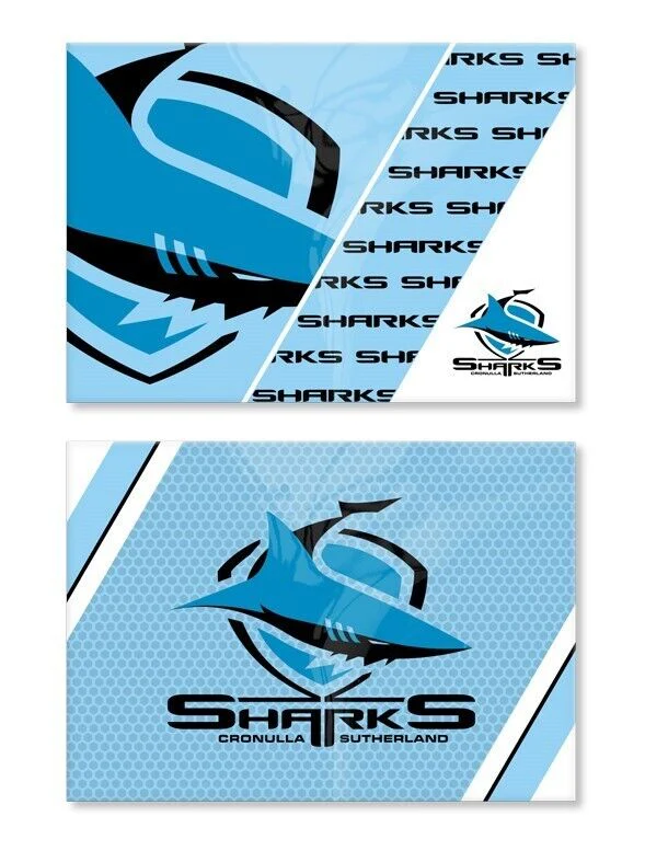 NRL Magnet Set of 2 - Cronulla Sharks - Set of Two Magnets - Image 2