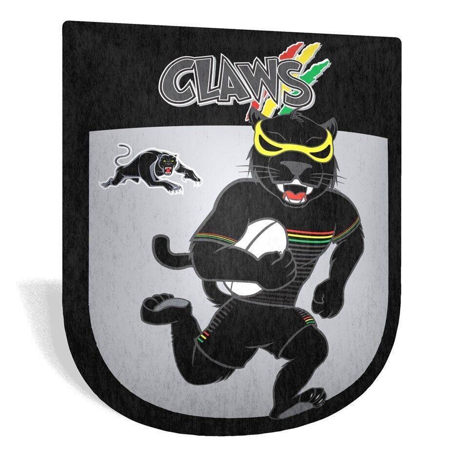 NRL Mascot Shaped Cushion - Penrith Panthers - 35cm x 40cm - Pillow - Image 2