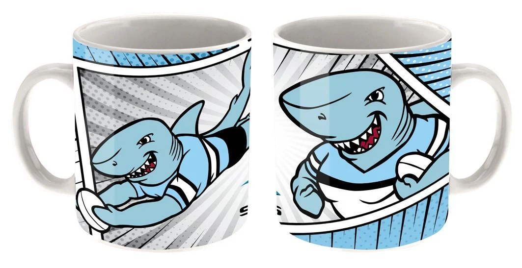NRL Massive Mug - Cronulla Sharks - Coffee Cup - Approx 600mL