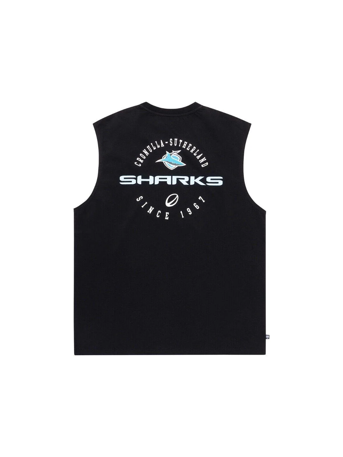 NRL Muscle Tank Singlet - Cronulla Sharks - Mens - Rugby League - Image 2