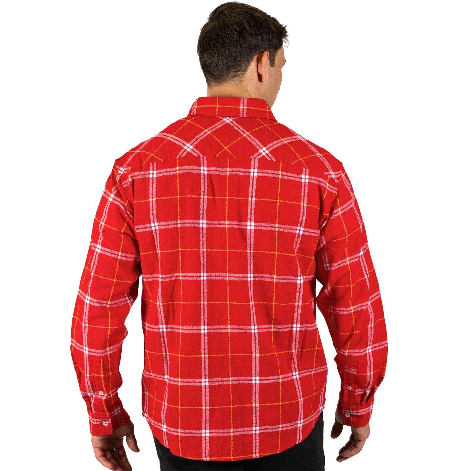 NRL 'Mustang' Flannel Polo - Dolphins - Flanno Shirt - Image 2