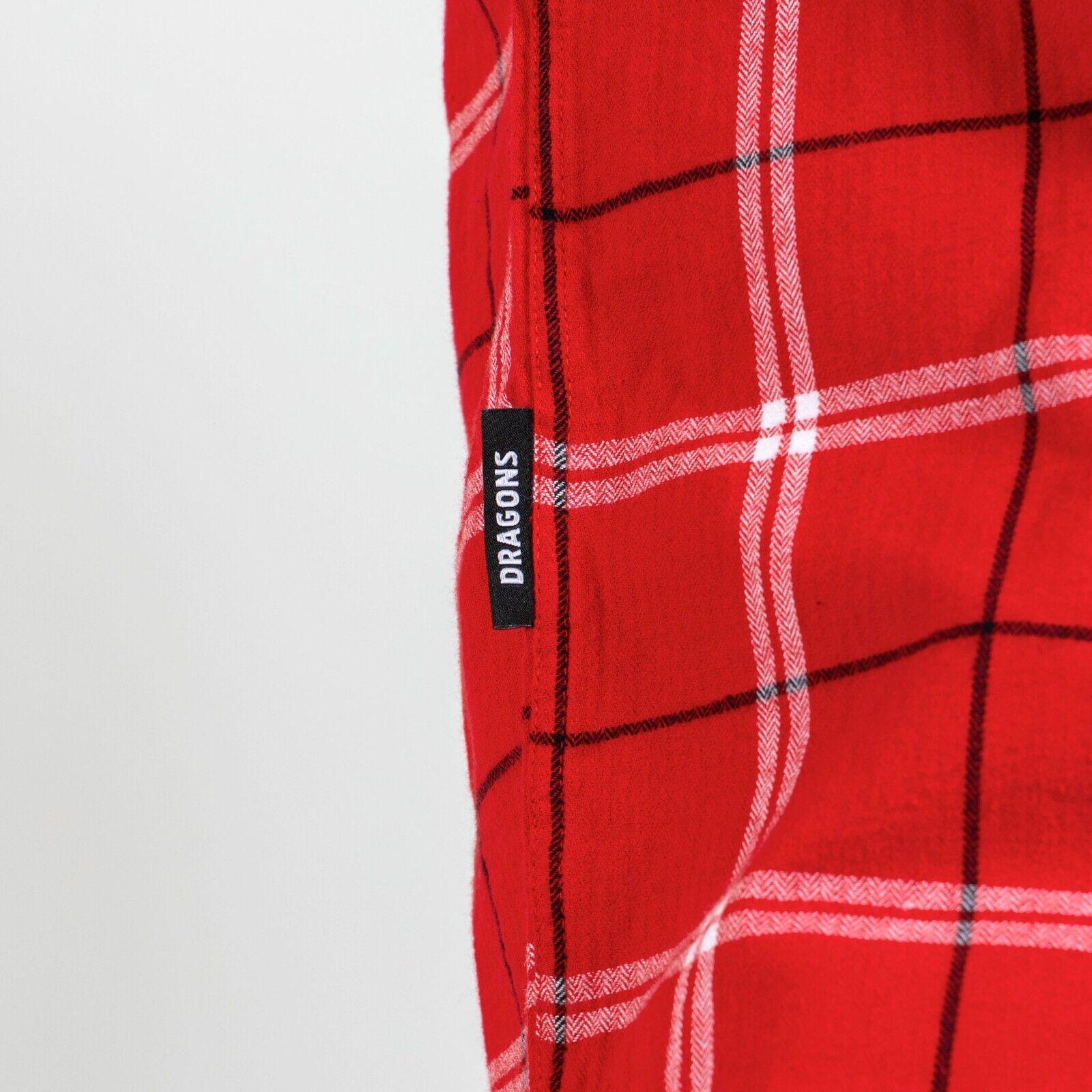 NRL 'Mustang' Flannel Polo - St George Illawarra Dragons - Flanno Shirt - Image 4
