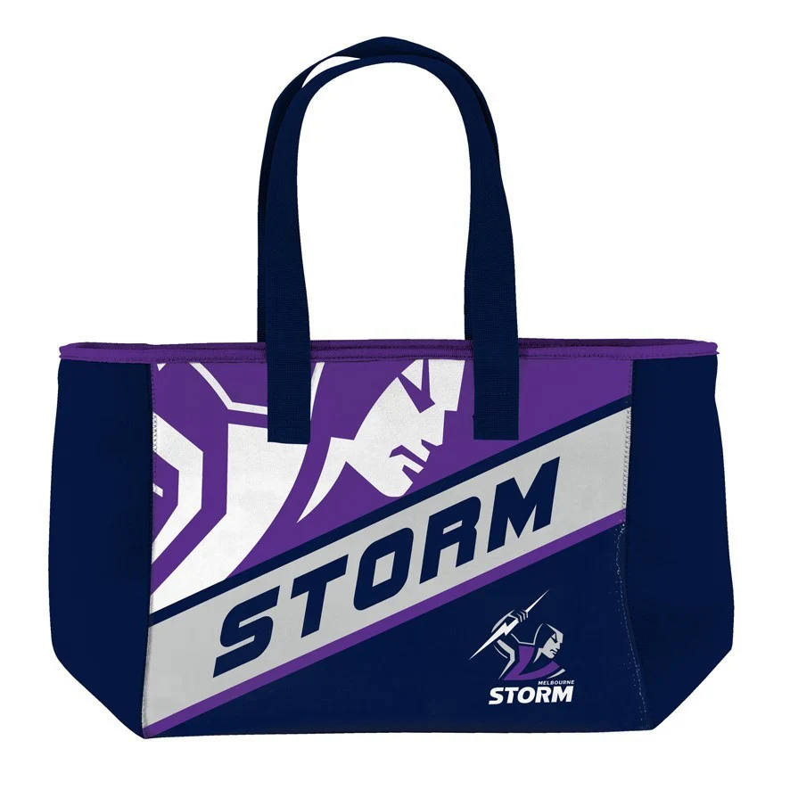NRL Neoprene Carry Bag - Melbourne Storm - Zip Opening