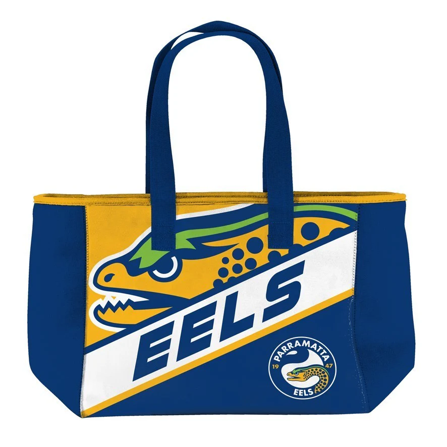 NRL Neoprene Carry Bag - Parramatta Eels - Zip Opening - Image 2