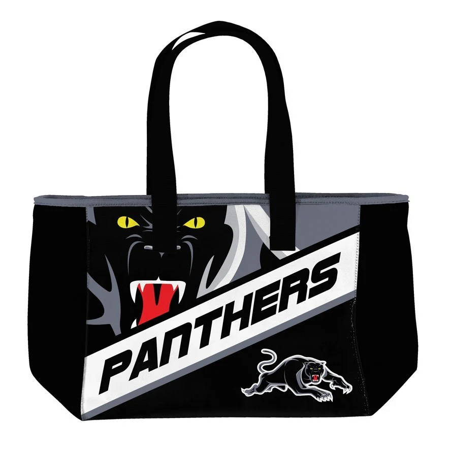 NRL Neoprene Carry Bag - Penrith Panthers - Zip Opening - Image 2
