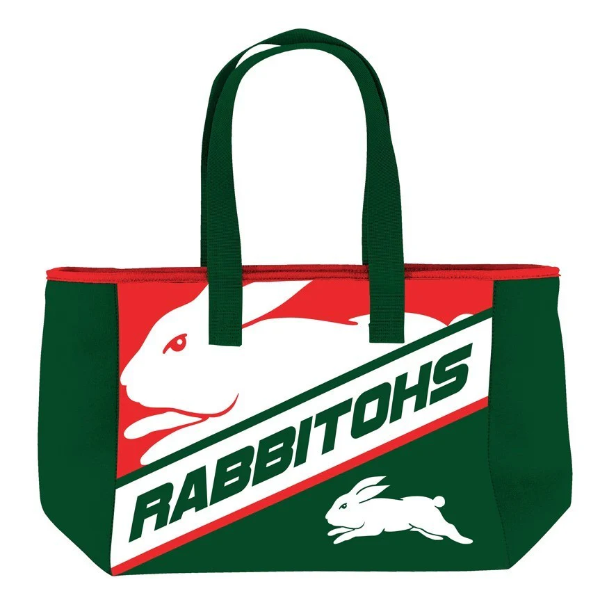 NRL Neoprene Carry Bag - South Sydney Rabbitohs - Zip Opening