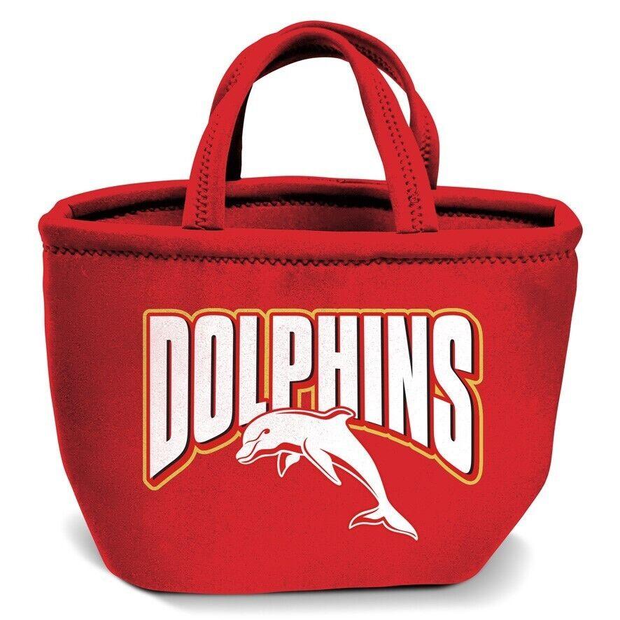 NRL Neoprene Cooler Bag - Dolphins - Insulated - Image 2