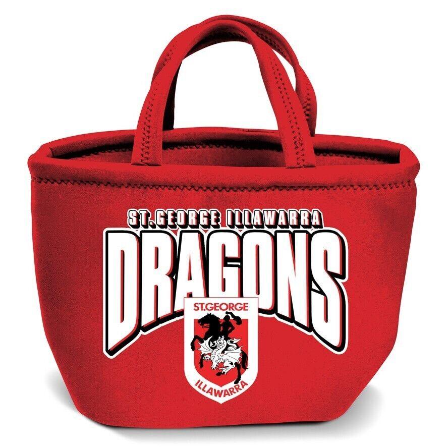 NRL Neoprene Cooler Bag - St George Illawarra Dragons - Insulated - Image 2