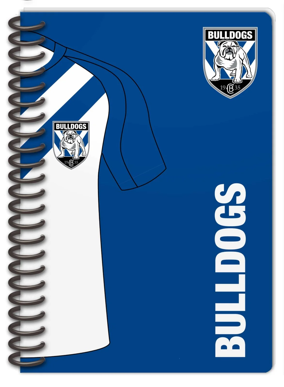NRL Note Book Pad - Set Of Two - Canterbury Bulldogs - Rugby League - Notebook - Image 2