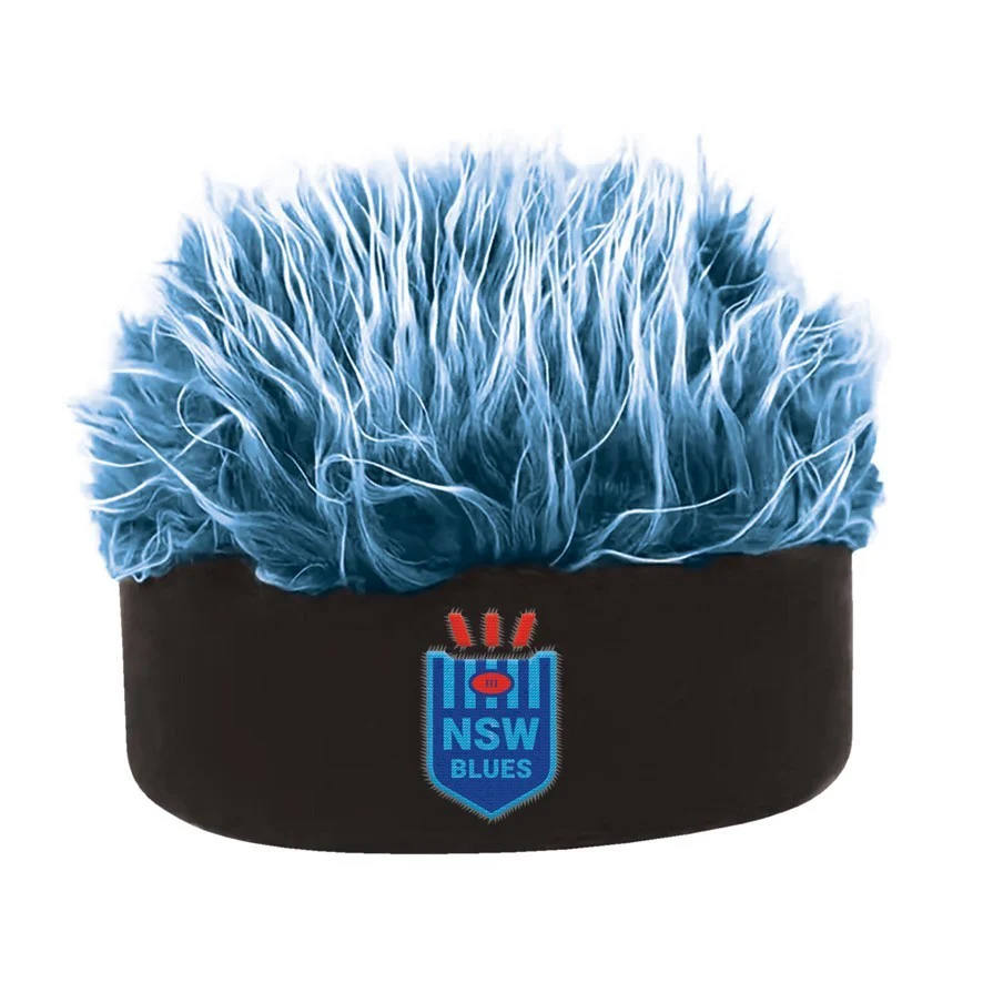 NRL Novelty Hat - New South Wales Blues - NSW - Adult - OSFM - Fun