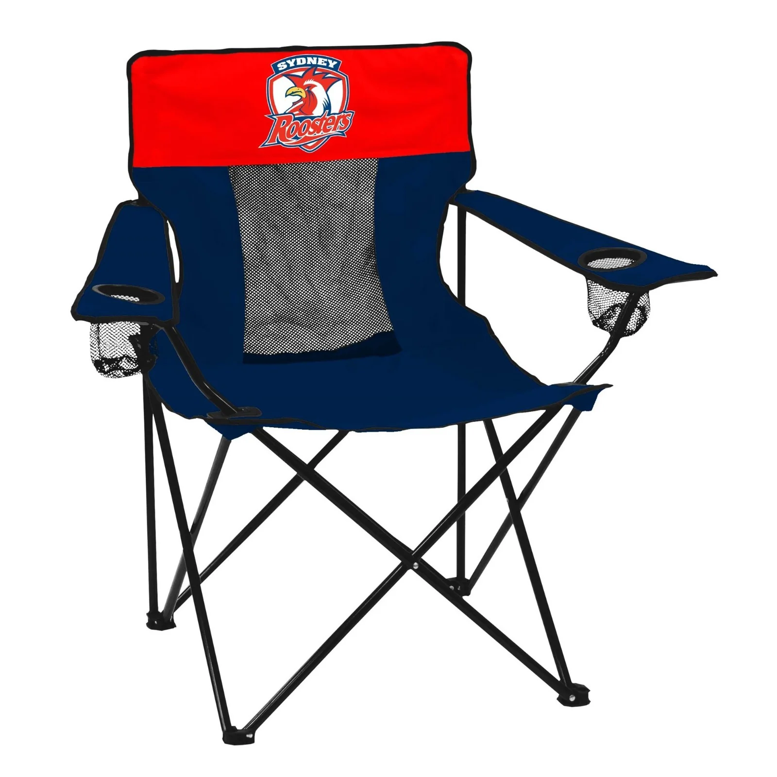 NRL Outdoor Camping Chair - Sydney Roosters - Includes Carry Bag - Image 2