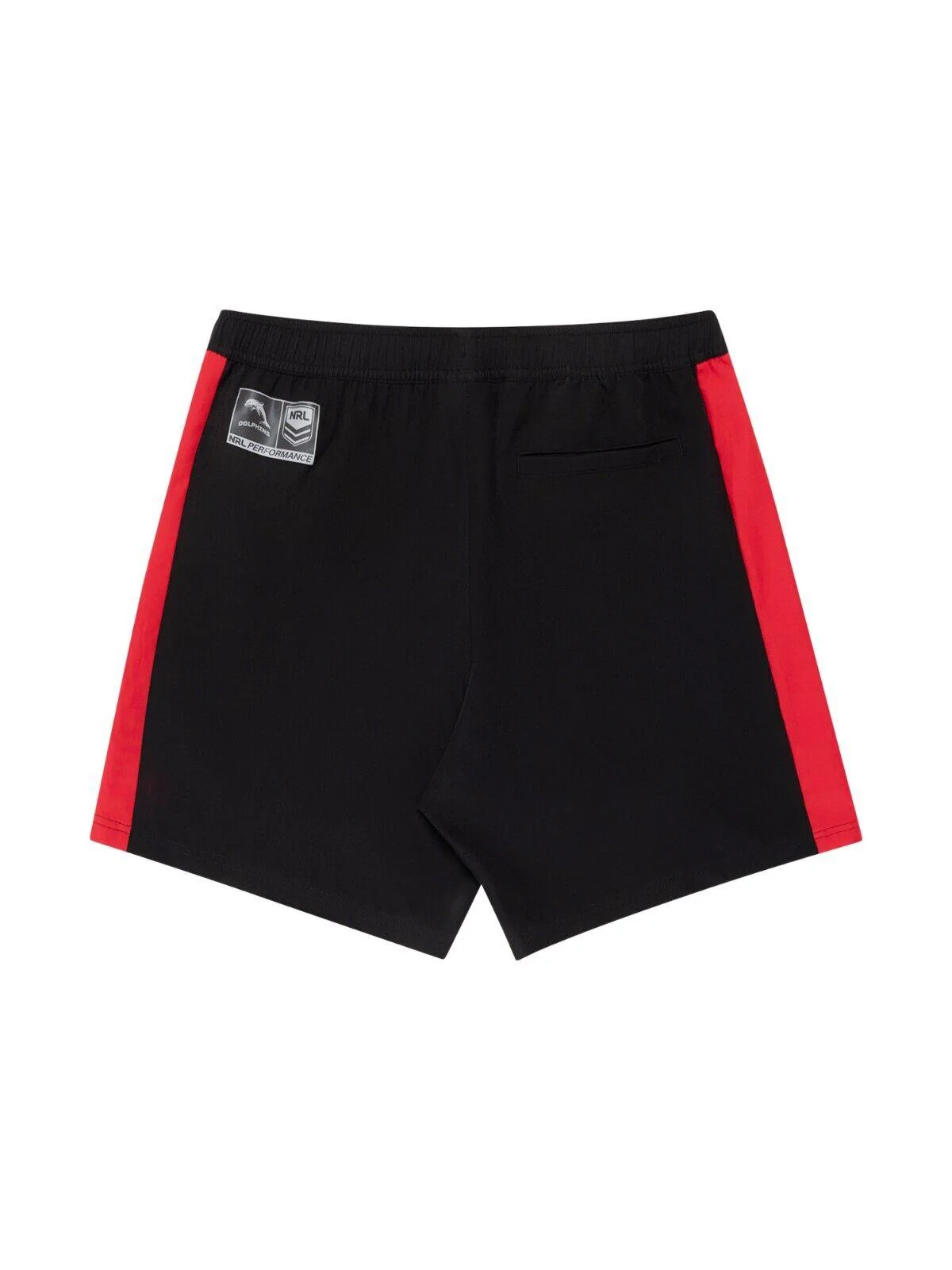 NRL Panel Performance Shorts - Dolphins - Supporter - Adult - Mens - Image 2
